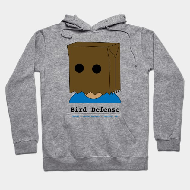 Bird Defense Hoodie by How Did This Get Made?